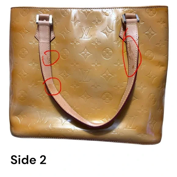 Louis Vuitton Houston Vernis Monogram Tote Bag - Picture 3 of 15